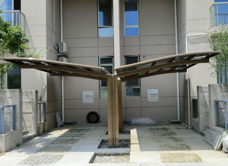 鋁合金車(chē)棚